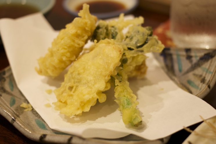 島魚の天ぷら