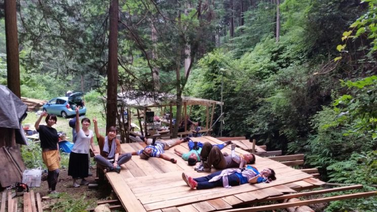 ツリーハウス７月２・３日